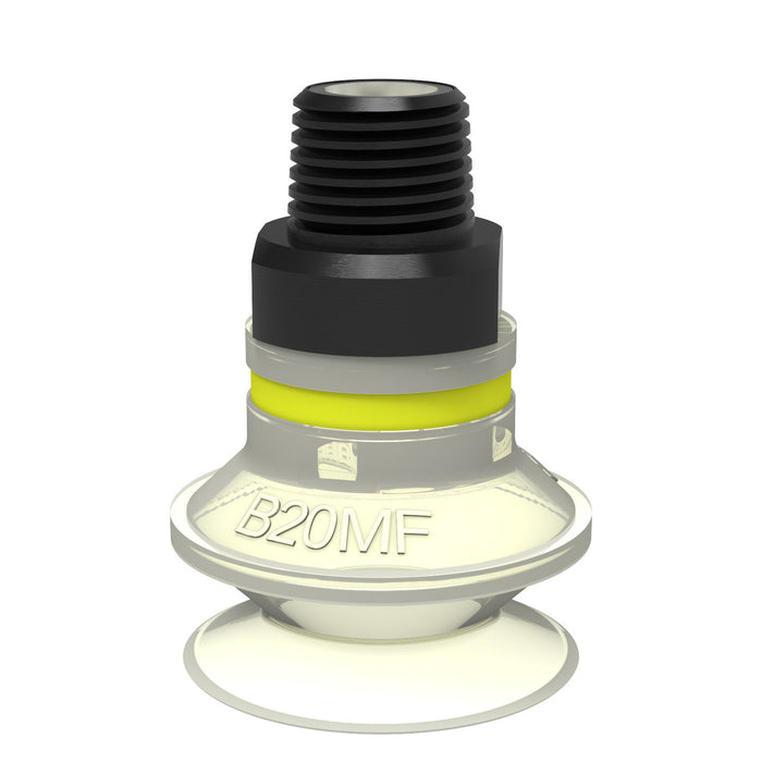 Piab Suction cup U30 Nitrile-PVC, G1/8" M 0101189 - FluidAirFittings
