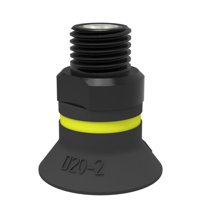 Piab Suction cup B35XP Polyure 60 3/8" NPT M 0101216 - FluidAirFittings