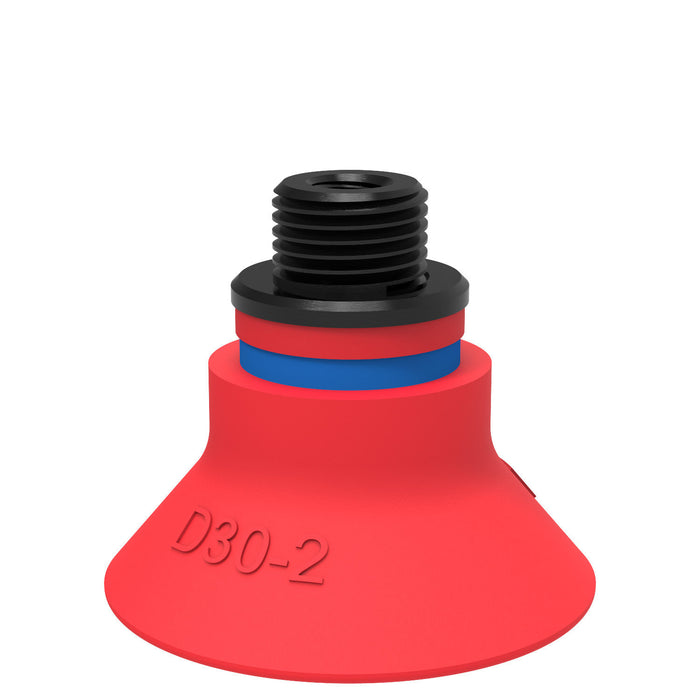 Piab Suction cup B40 HNBR, G1/4" male 0101251 - FluidAirFittings