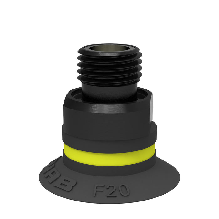 Piab Suction cup B50 Silicone, 1/8" NPSF F 0101260 - FluidAirFittings