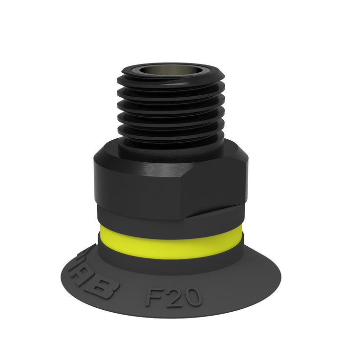 Piab Suction cup B50 Silicone, 5x1/8" NPSF F 0101261 - FluidAirFittings