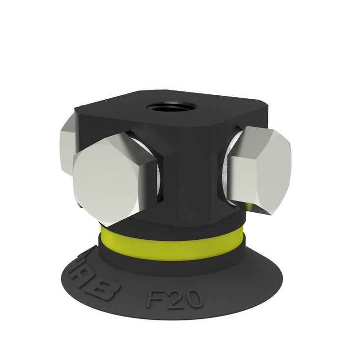 Piab Suction cup B50 Silicone, G1/4" M 0101263 - FluidAirFittings