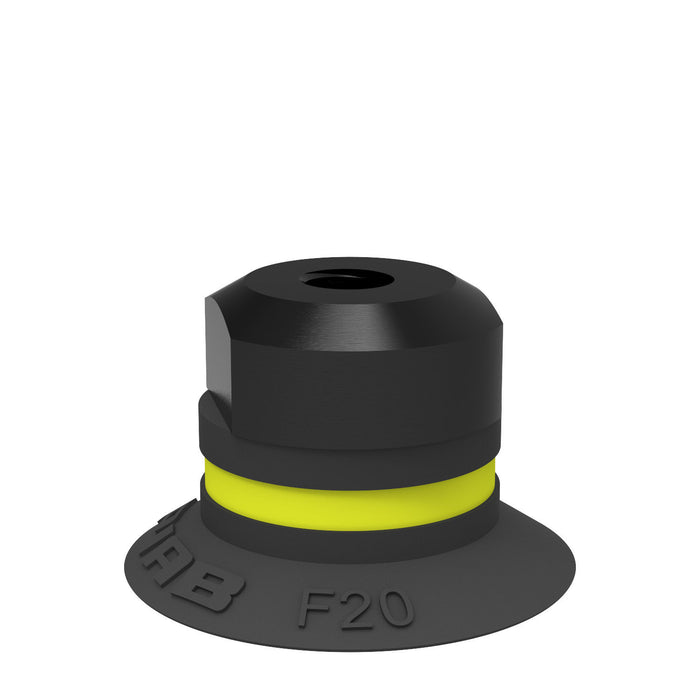 Piab Suction cup B50 Silicone, G3/8" M 0101265 - FluidAirFittings
