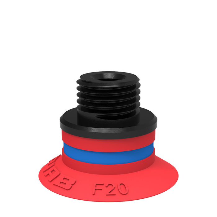 Piab Suction cup Nitr-PVC w filtr G3/8" M 0101275 - FluidAirFittings