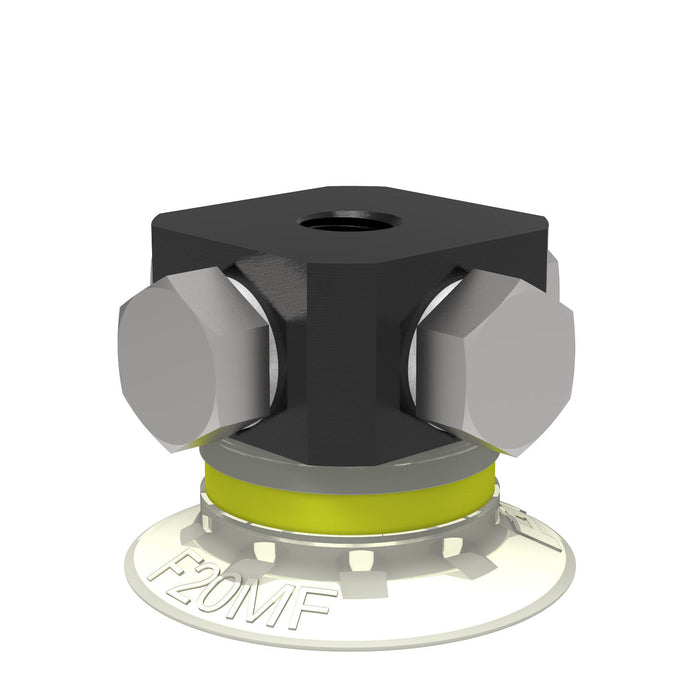 Piab Suc cup Silicone FCM w filtr 1/8" NPSF F 0101285 - FluidAirFittings