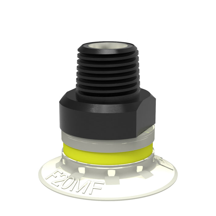 Piab Suction cup B50-2 Silicone with filter 0101288 - FluidAirFittings