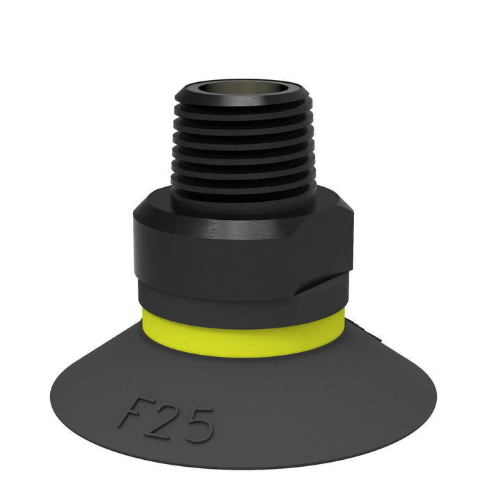 Piab Suction cup B50-2 Silicone, NPT3/8" male 0101299 - FluidAirFittings