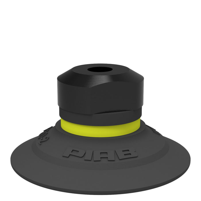 Piab Suc cup B50MF Thermo polyure 1/4" NPT M 0101325 - FluidAirFittings