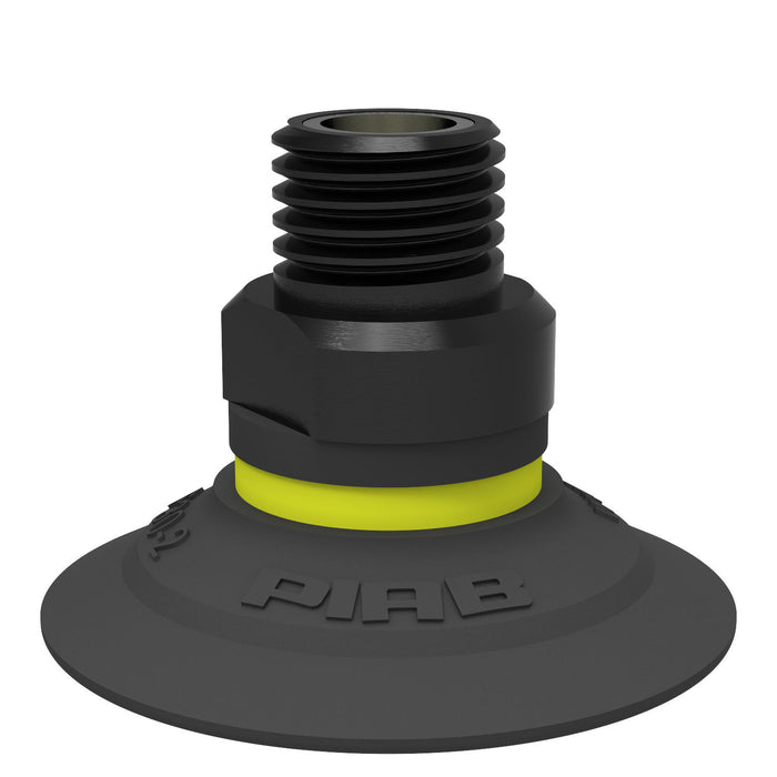 Piab Suc cup B50MF Thermo polyure 1/8" NPSF F 0101327 - FluidAirFittings