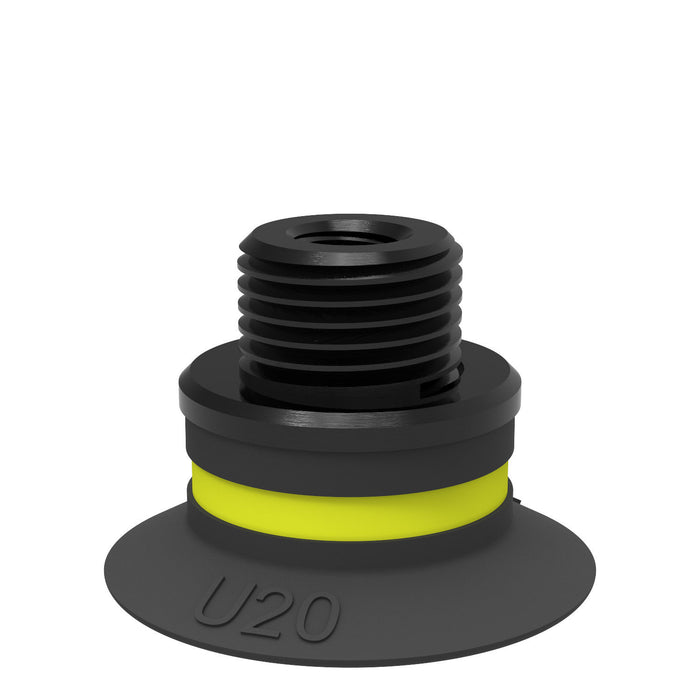 Piab Suc cup BFFT60P-2 Polyurethane G1/4" F 0101376 - FluidAirFittings