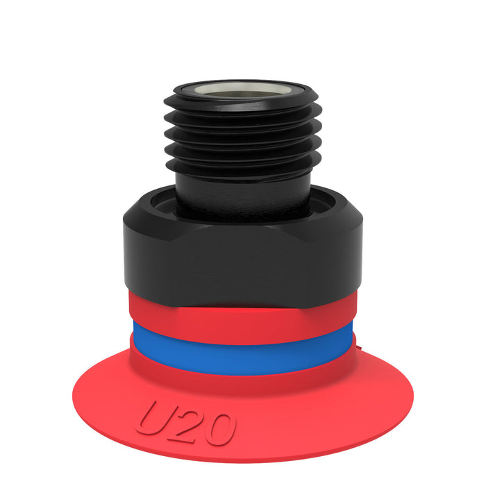 Piab Suc cup BFFT70P Polyurethane M10x1,5 M 0101385 - FluidAirFittings