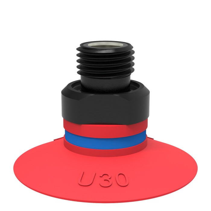 Piab Suc cup BFFT80P-2 Polyure G3/8" F 17 mm 0101396 - FluidAirFittings