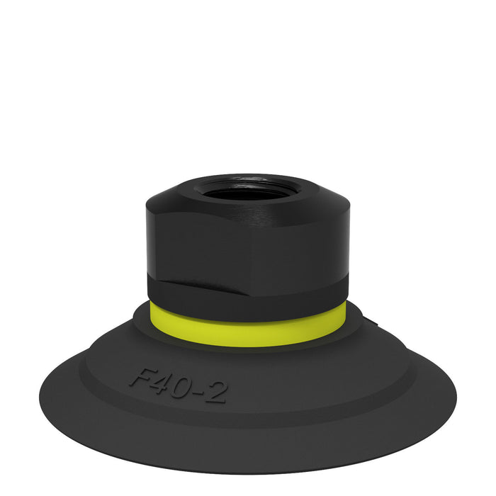 Piab Suc cup BL50-2 Silicone, 1/8" NPSF F 0101573 - FluidAirFittings