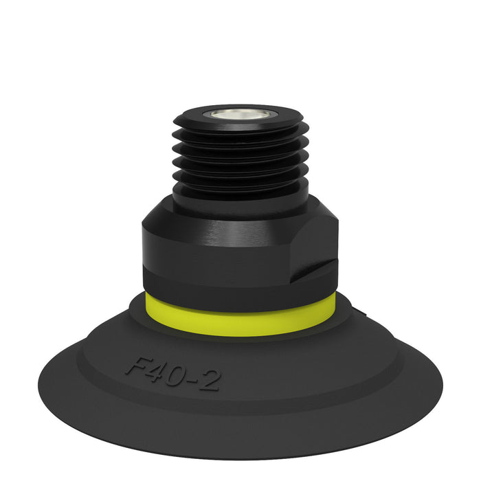 Piab Suc cup BL50-2 Silicone FCM, 1/8" NPSF F 0101568 - FluidAirFittings