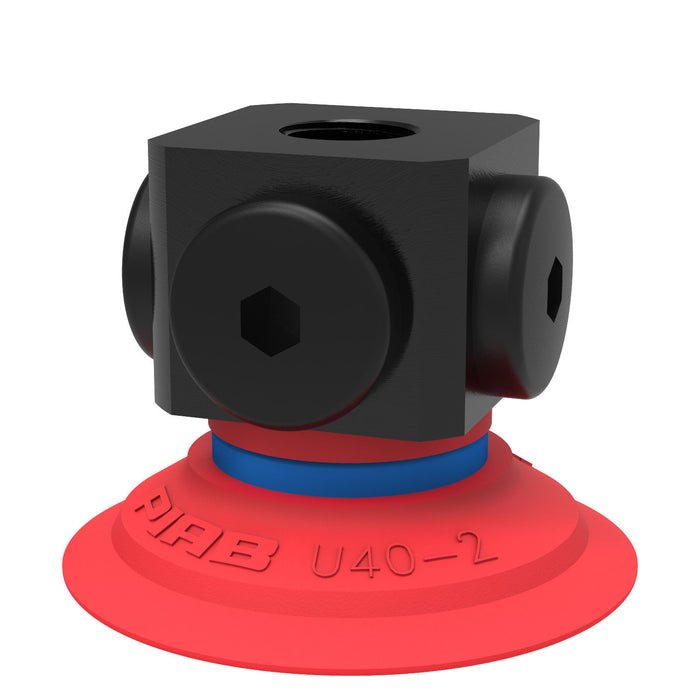 Piab Suction cup BL50-4 Silicone, G1/2" male 0101609 - FluidAirFittings