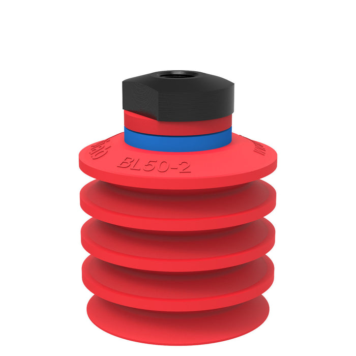 Piab Suc cup F-BX10 Silicone 1/8 NPT M SS FCM 0101708 - FluidAirFittings