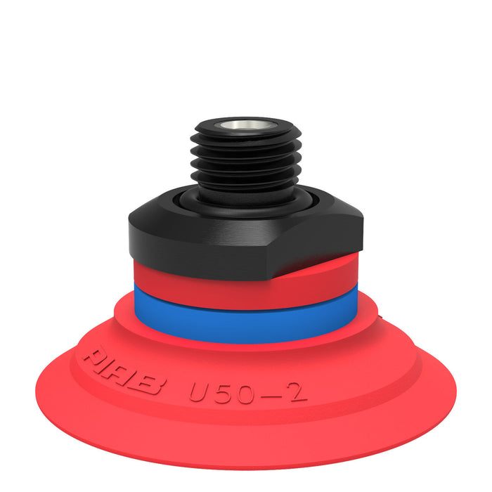 Piab Suc cup BX25P Polyurethane 60 5xM5 F 0101805 - FluidAirFittings