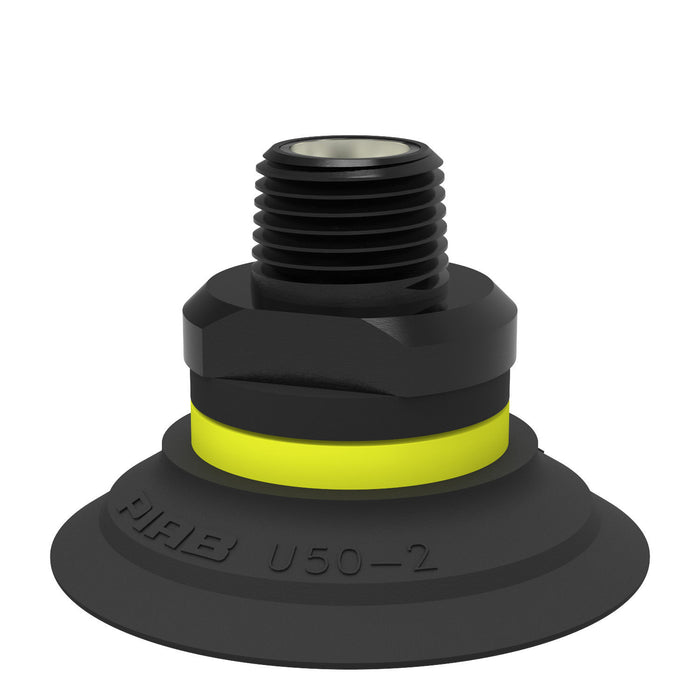 Piab Suc cup BX35P Polyurethane 3/8" NPT M 0101821 - FluidAirFittings
