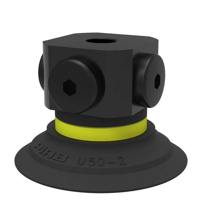 Piab Suc cup BX35P Polyurethane 30/60 G1/4" M 0101822 - FluidAirFittings