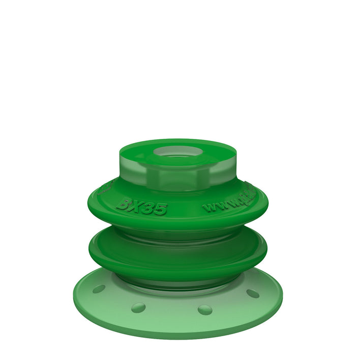 Piab Suc cup F-BX35 Silicone G3/8" M, FCM 0107376 - FluidAirFittings