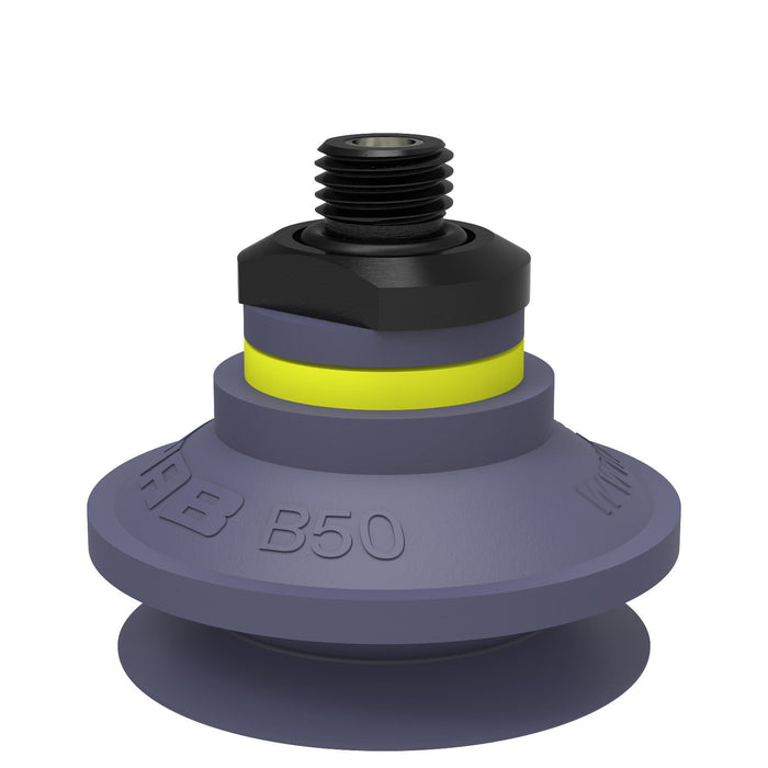 Piab Suc cup B30-2 Silicone FCM, 1/8" NPSF F 0108172 - FluidAirFittings