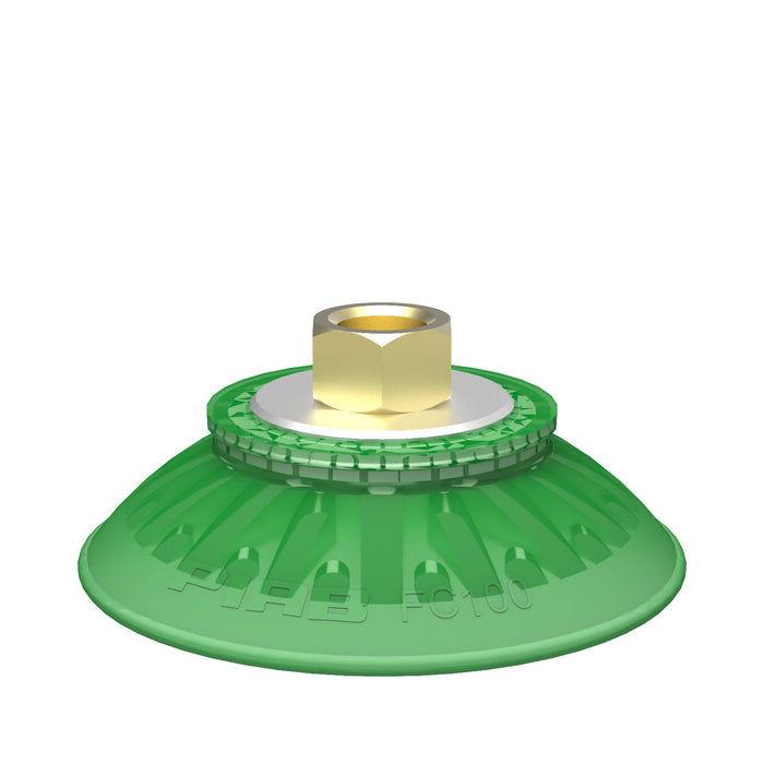 Piab Suction cup D30-2 Silicone, 1/8" NPT M  0108799 - FluidAirFittings