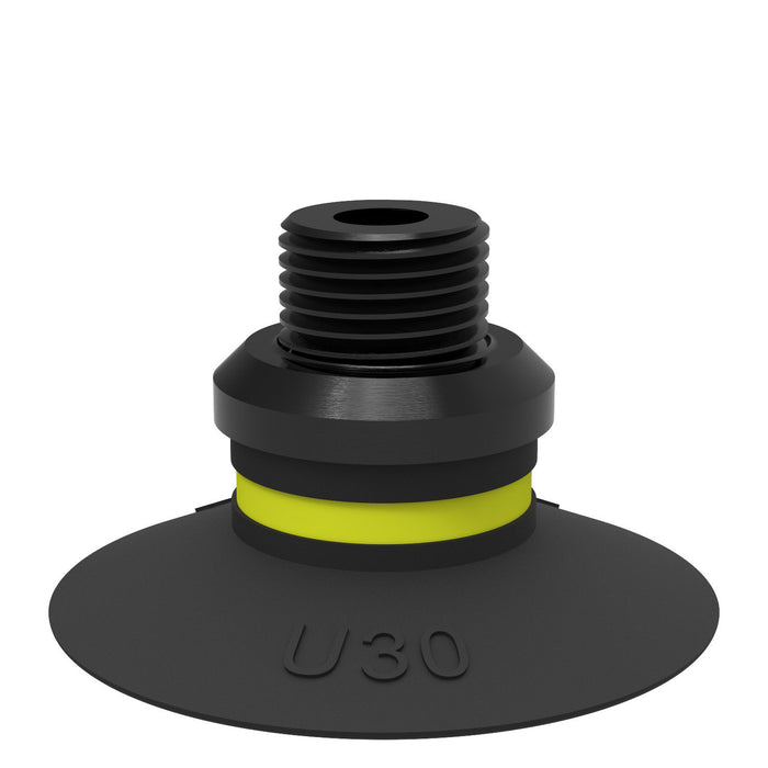 Piab Suction cup D30-2 Silicone, MG1/8"/M5 F  0109839 - FluidAirFittings