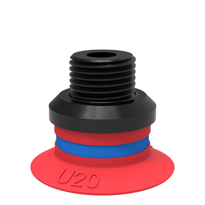 Piab Suction cup D50 Chloroprene, G1/4" male 0110328 - FluidAirFittings