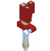Piab Fitting 1/4" NPT male, with dual FCV 0121063 - FluidAirFittings