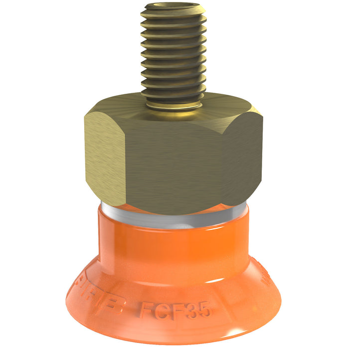 Piab Suc cup Silicn PPS 1/8"NPSF 0121431 - FluidAirFittings