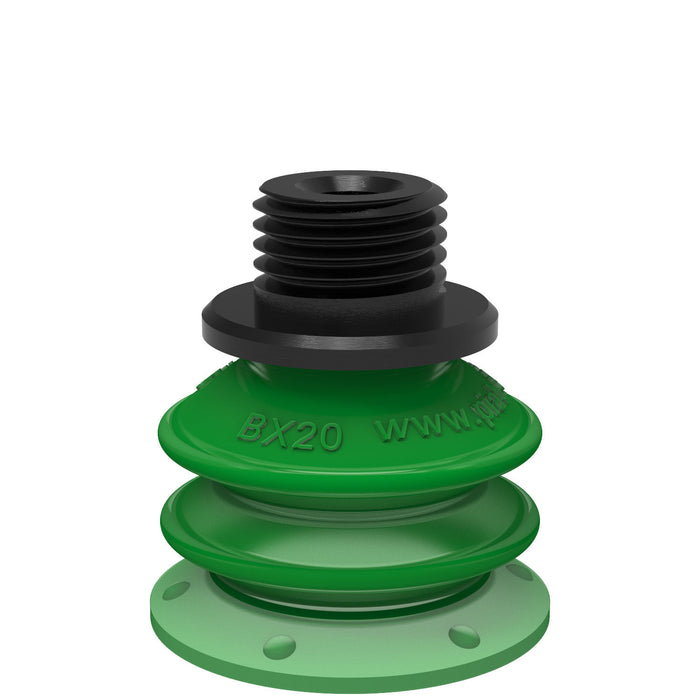 Piab Suc cup F33 Silicone FCM, 1/8" NPSF F 0125110 - FluidAirFittings