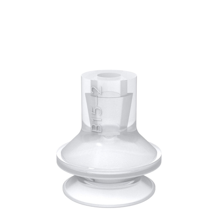 Piab Suc cup B-BL30-2 Silicone 1/2" NPT M FCM 0200271 - FluidAirFittings