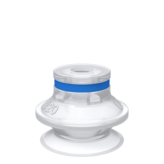 Piab Suc cup B-BL30-2 Silicone, G1/2" M FCM 0200405 - FluidAirFittings