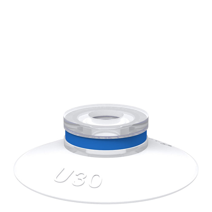 Piab Suc cup B-BL40-2 Silicn 3/8 NPT M SS FCM 0200441 - FluidAirFittings