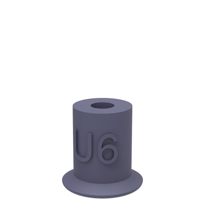 Piab Suc cup B-BL60-2 Silicone 3/8" NPT M FCM 0200888 - FluidAirFittings