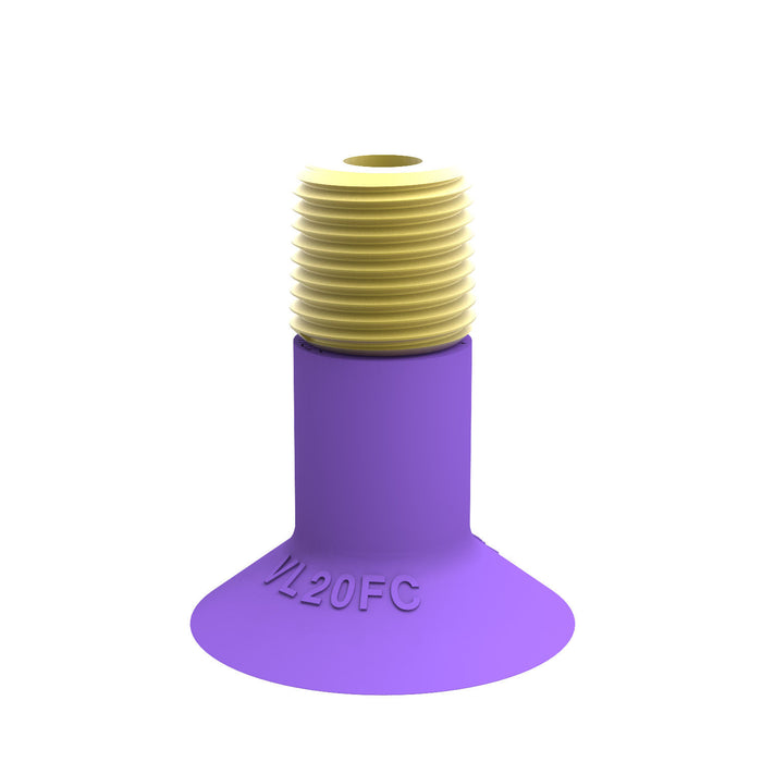 Piab Suction cup 100FF square 0202678 - FluidAirFittings
