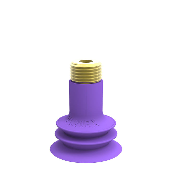 Piab Suction cup 25FF square 0202680 - FluidAirFittings