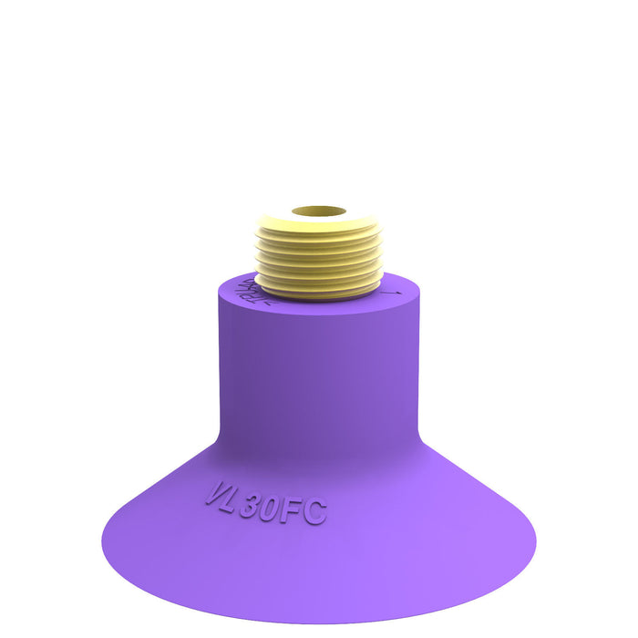Piab Suc Cup 110TC 3/8" NPSF plastic female 0202702 - FluidAirFittings