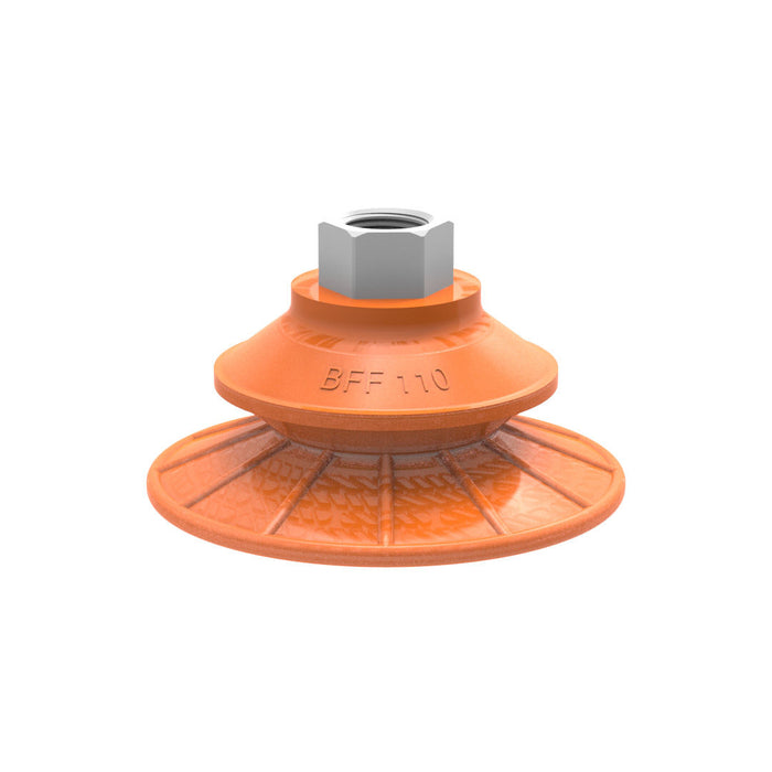 Piab Suc cup BL40-2 Chloroprene 5x1/8" NPSF F 0207204 - FluidAirFittings