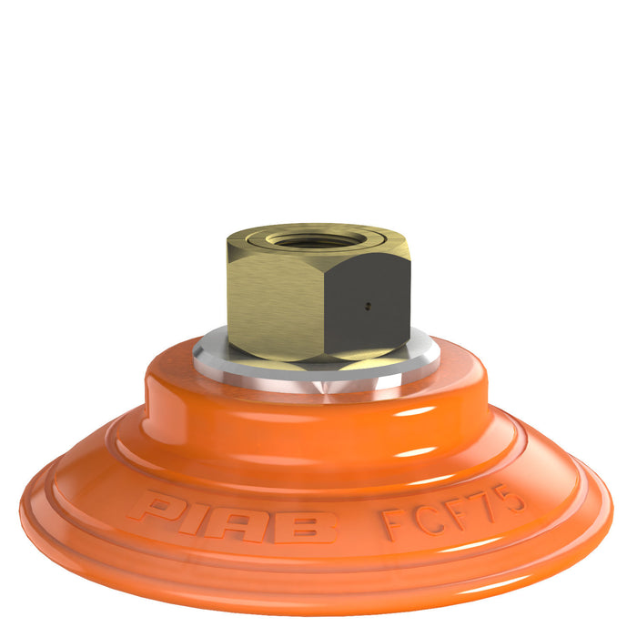 Piab Suction cup BL20-2 Silicone, M5 female 0206937 - FluidAirFittings