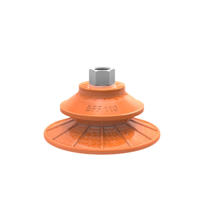 Piab Suc cup BL40-2 Silicone, NPT3/8" male 0207217 - FluidAirFittings