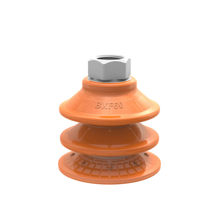 Piab Suc cup F50-2 Silicone, 1/8" NPSF female 0207530 - FluidAirFittings