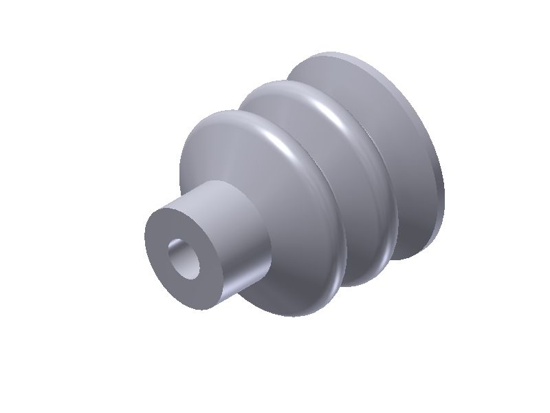 Piab Suction cup B20 HNBR, M G1/8"/M5 F FCV  0215761 - FluidAirFittings