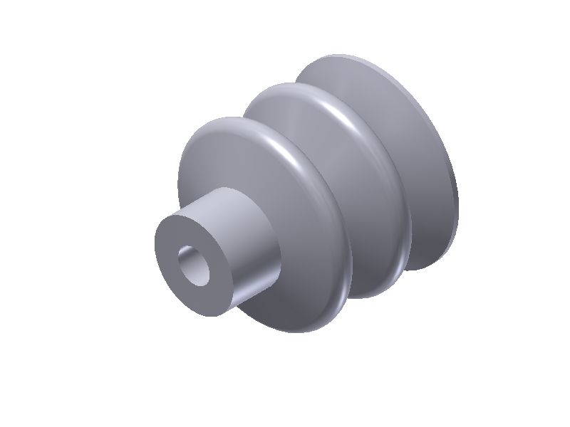 Piab Suction cup B20 HNBR, M5 fem  0215767 - FluidAirFittings