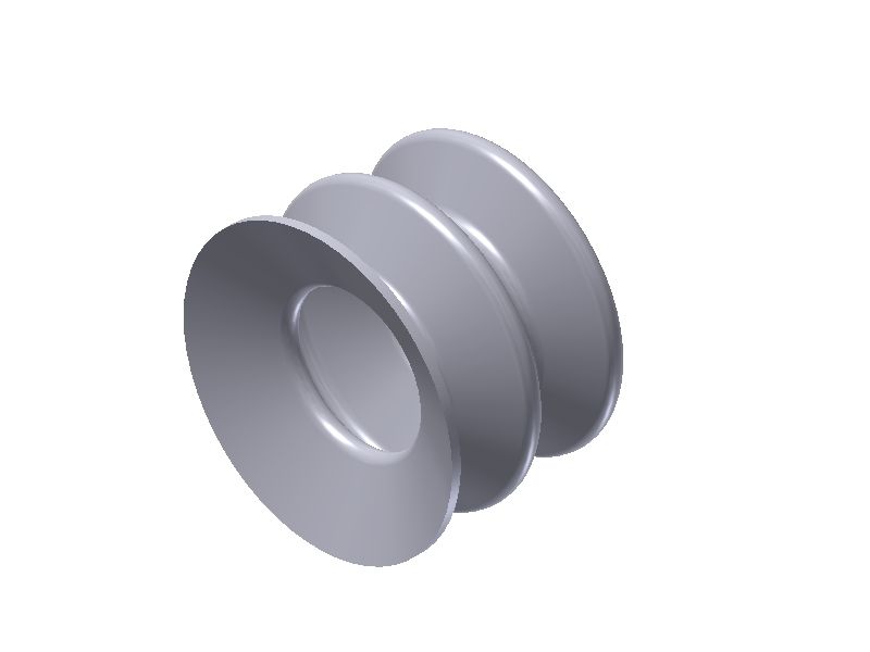 Piab Suction cup B20 Silicone FCM, G1/8" male 0215773 - FluidAirFittings