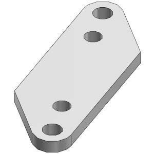 SMC Foot Bracket Syj500/Syj5000 SYJ5000-13-3A - FluidAirFittings