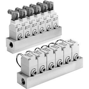 SMC Manifold Base VV2Q22-05-00F-Q - FluidAirFittings
