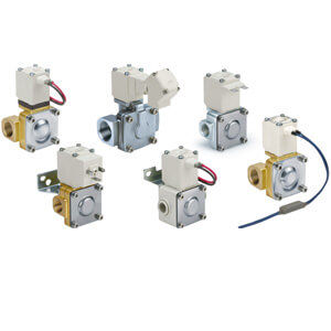 SMC 2 Port Solenoid Valve VXD250LLAXB - FluidAirFittings