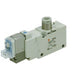 SMC 3 Port Solenoid Valve, VQZ332-5LOB102FQ - FluidAirFittings