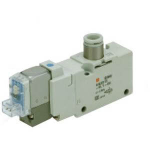 SMC 3 Port Solenoid Valve, VQZ232-5LOB1C6FQ - FluidAirFittings